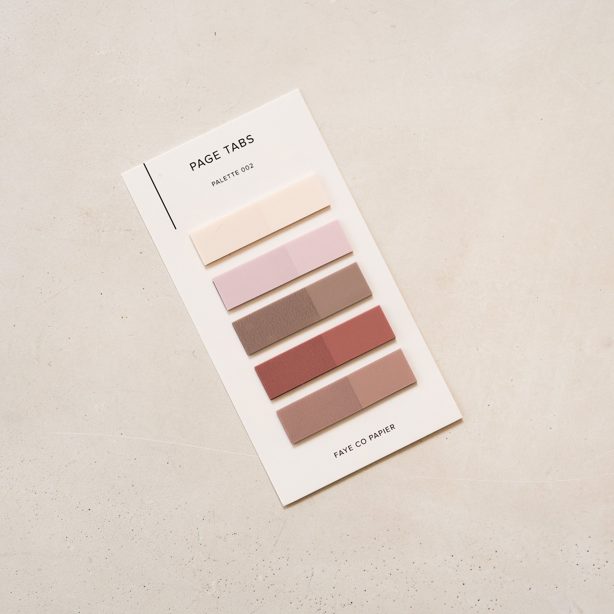 Transparent Page Flags in neutral colours