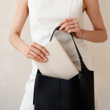 Personal Ring Binder Organiser in beige black and brown