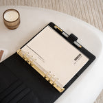 Luxury Acrylic Fluted Planner Dashboard