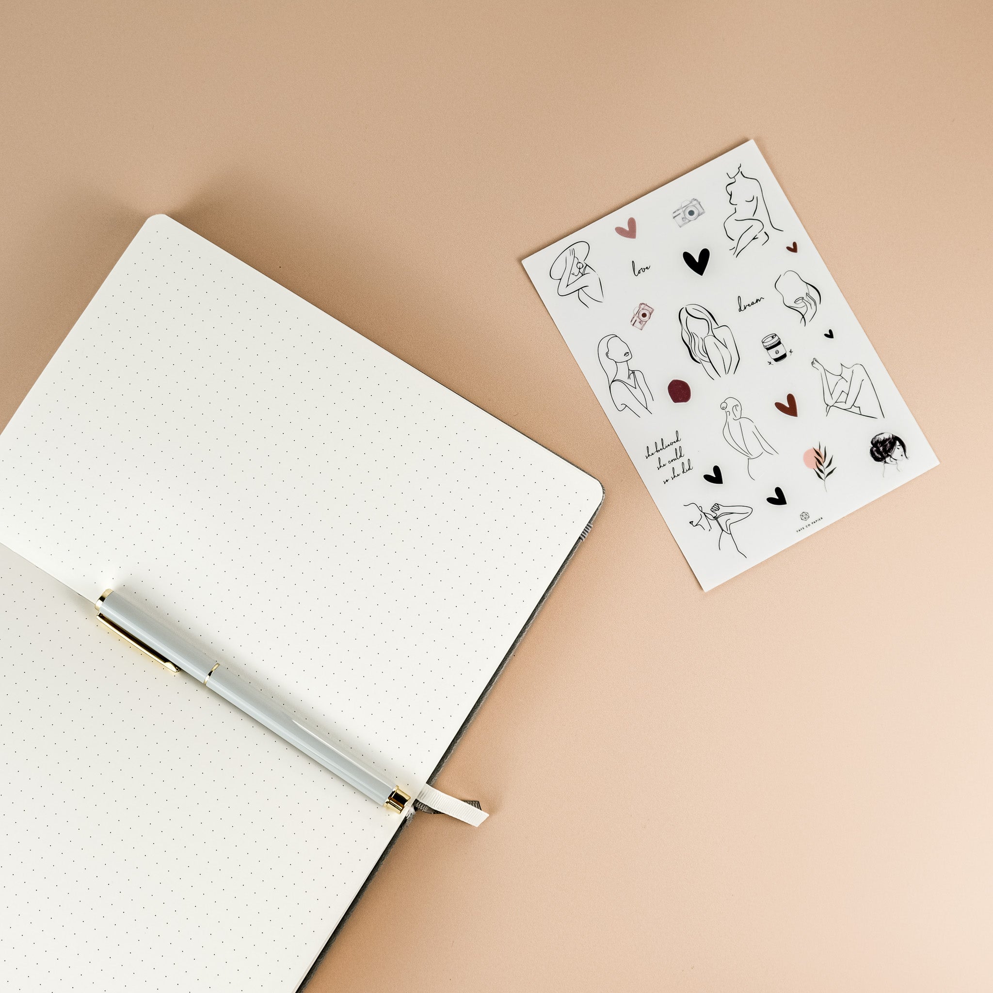 Decorative Stickers For Planners & Journals.