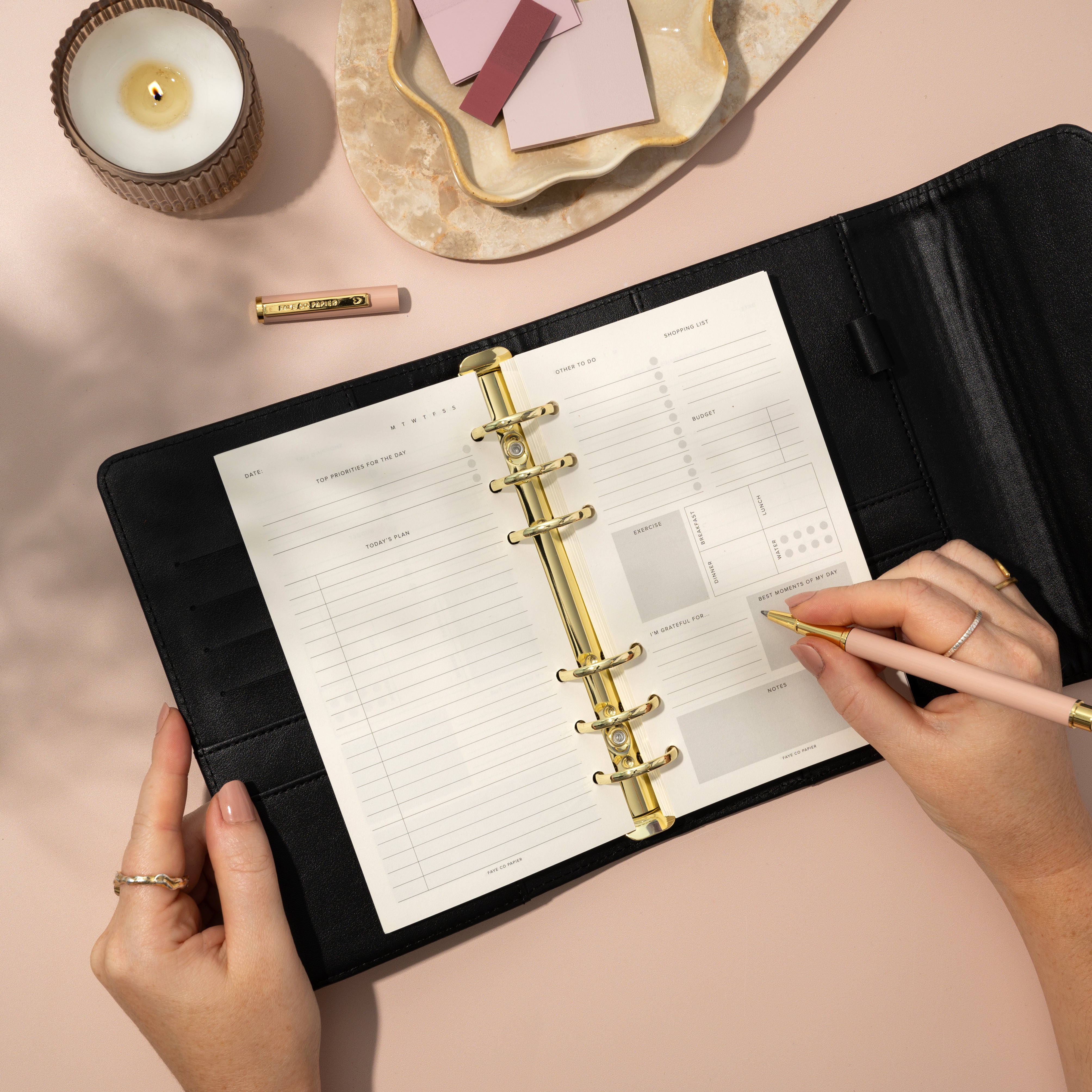 Personal/A6 Ring Binder Organiser  - Stay Organised Elegantly