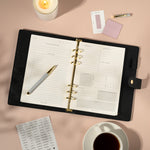 Minimal A5 Daily productivity Planner Inserts | Faye Co Papier