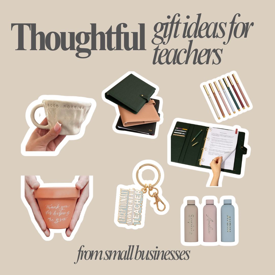 Thoughtful Thank You Gift Ideas for Teachers from Small Businesses from UK