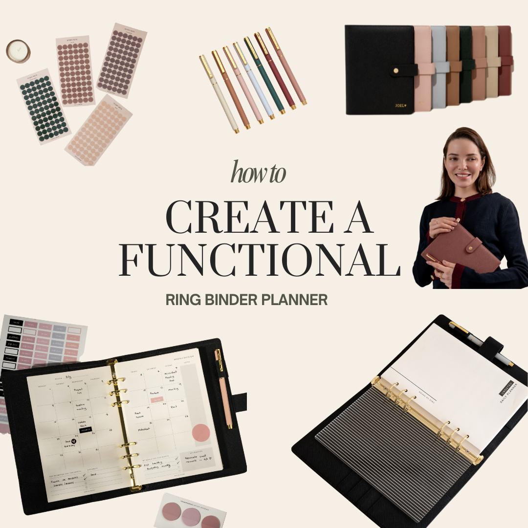 How to Create a Functional Ring Binder Planner