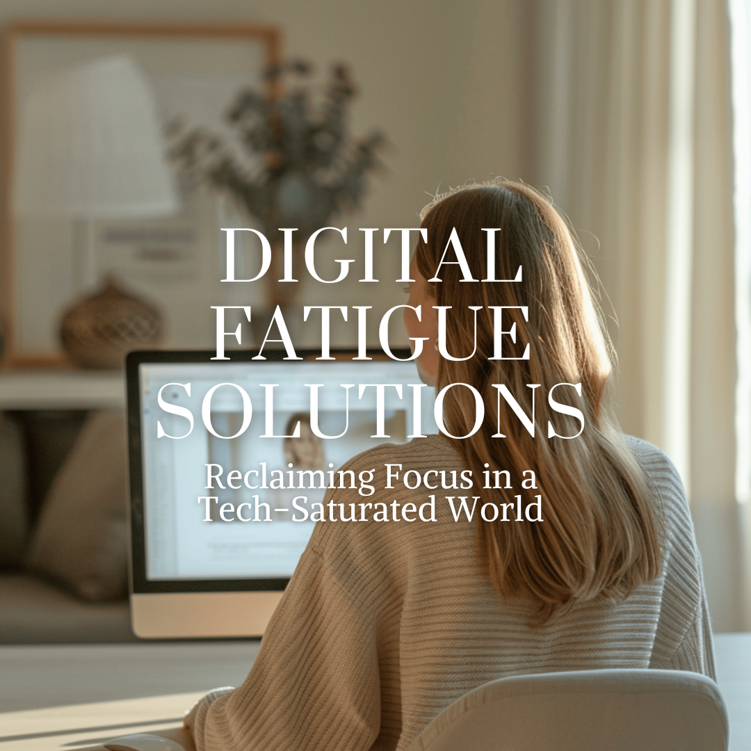 Digital Fatigue Solutions: Reclaiming Focus in a Tech-Saturated World