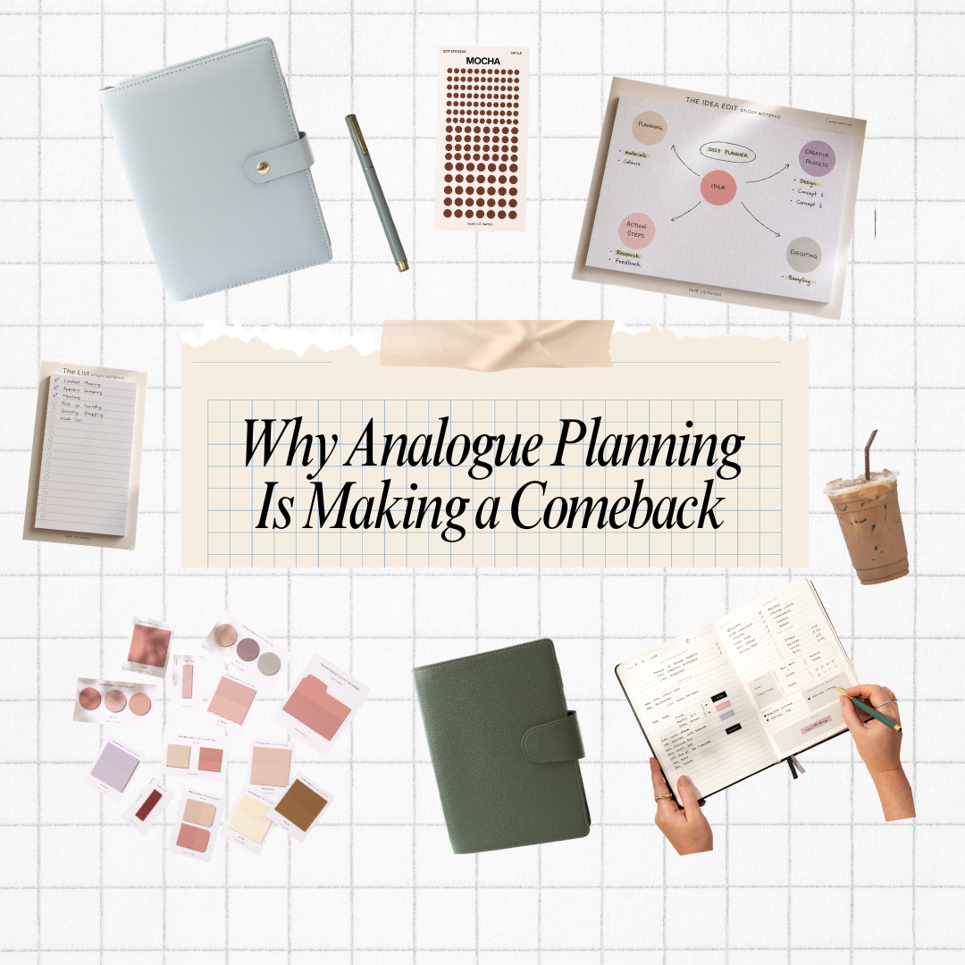 Why Paper Planning Is Making a Comeback