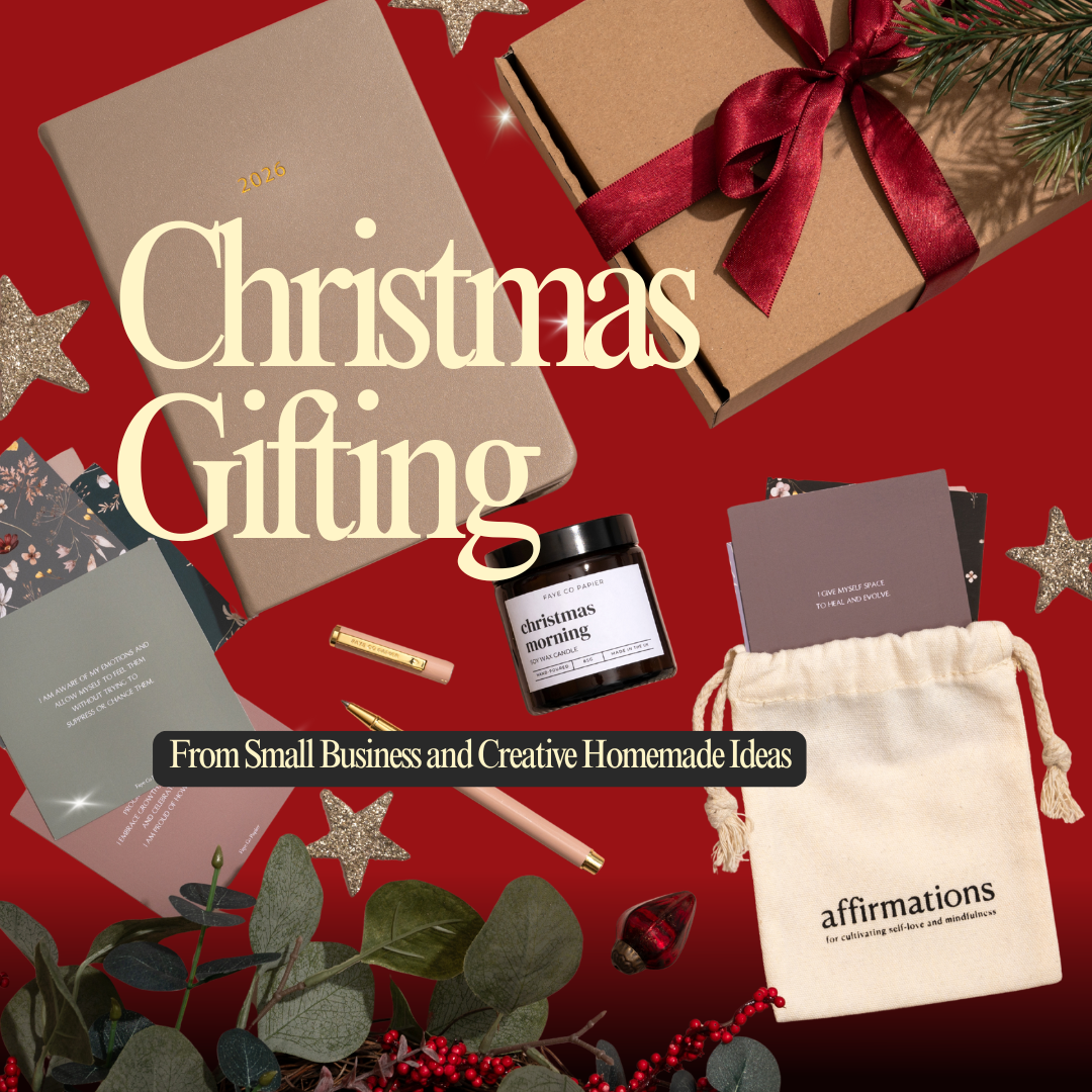 Thoughtful Christmas Gifting: From Small Business and Creative Homemade Ideas