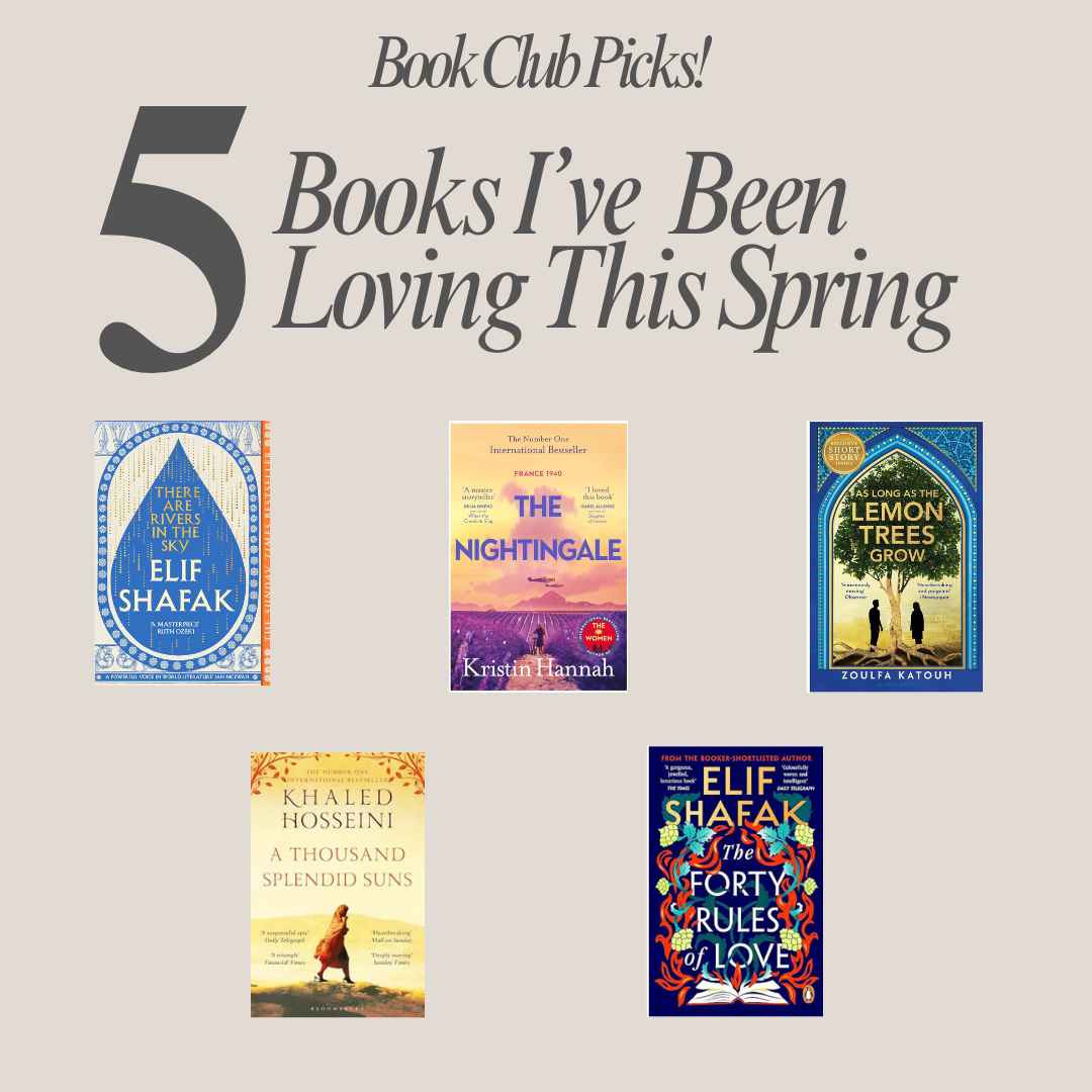5 Books I Have Been Loving This Spring – Book Club Picks