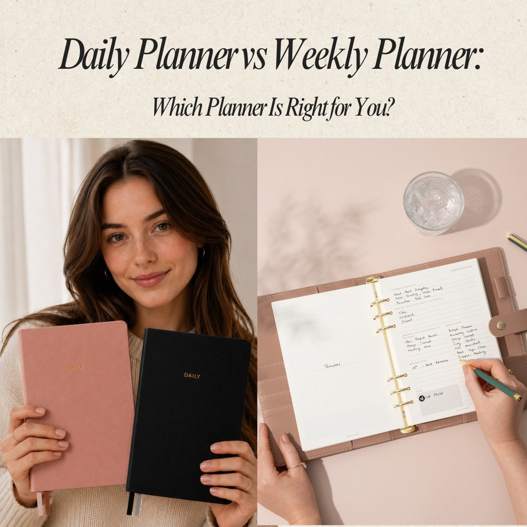 Daily Planner vs Weekly Planner: Which Planner Is Right for You?