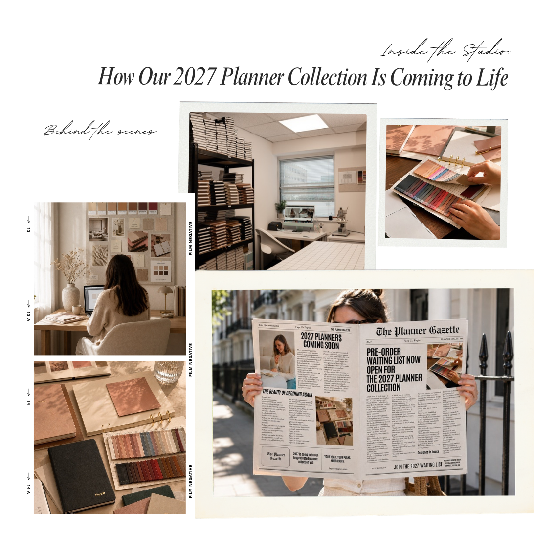 Inside the Studio: How Our 2027 Planner Collection Is Coming to Life