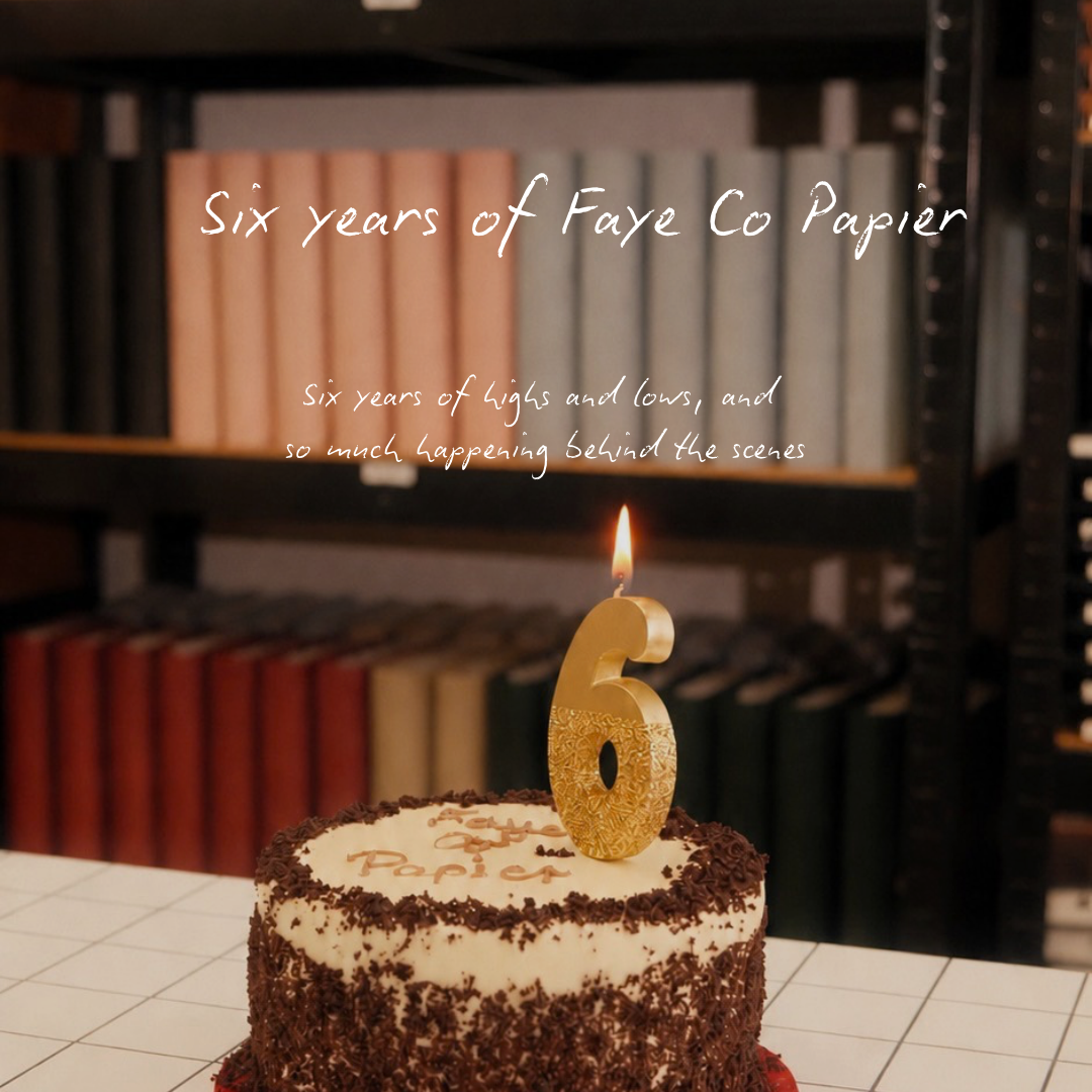 Six Years of Faye Co Papier
