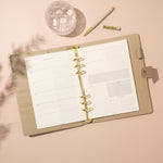Weekly Overview Grid Planner Inserts A5
