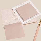 Dotted Beige Sticky Notepad