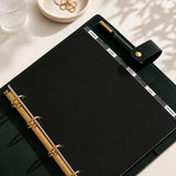 A4 frosted transparent 5 tab divider with 4 holes for standard A4 ring binders by Faye Co Papier.