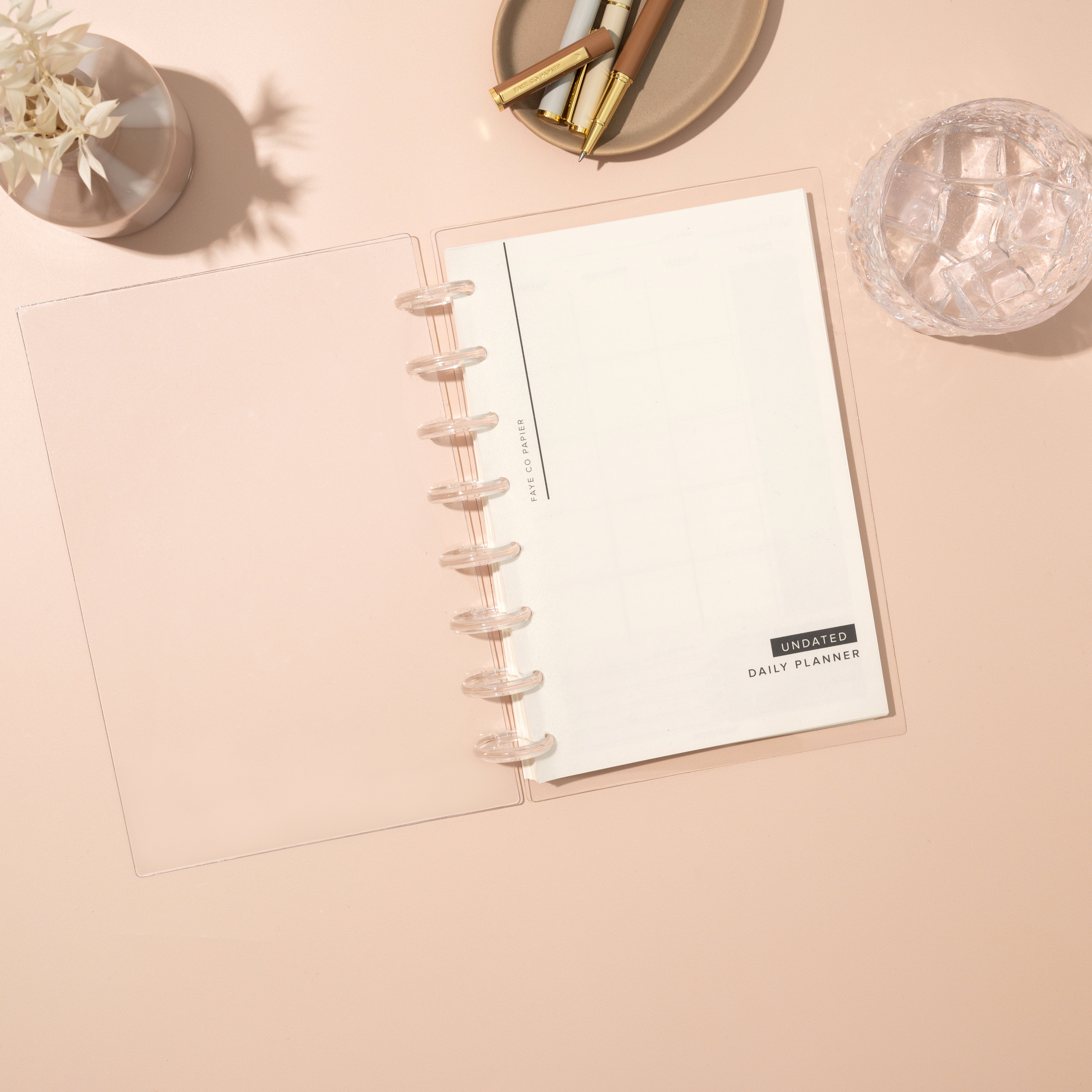 Daily Productivity Planner Insert |Discbound Bundle Set A5 | MODULAR PLANNER SYSTEM