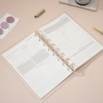 Daily Productivity Planner Insert | Discbound Bundle Set A5 | MODULAR PLANNER SYSTEM