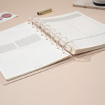 Daily Productivity Planner Insert | Discbound Bundle Set A5 | MODULAR PLANNER SYSTEM