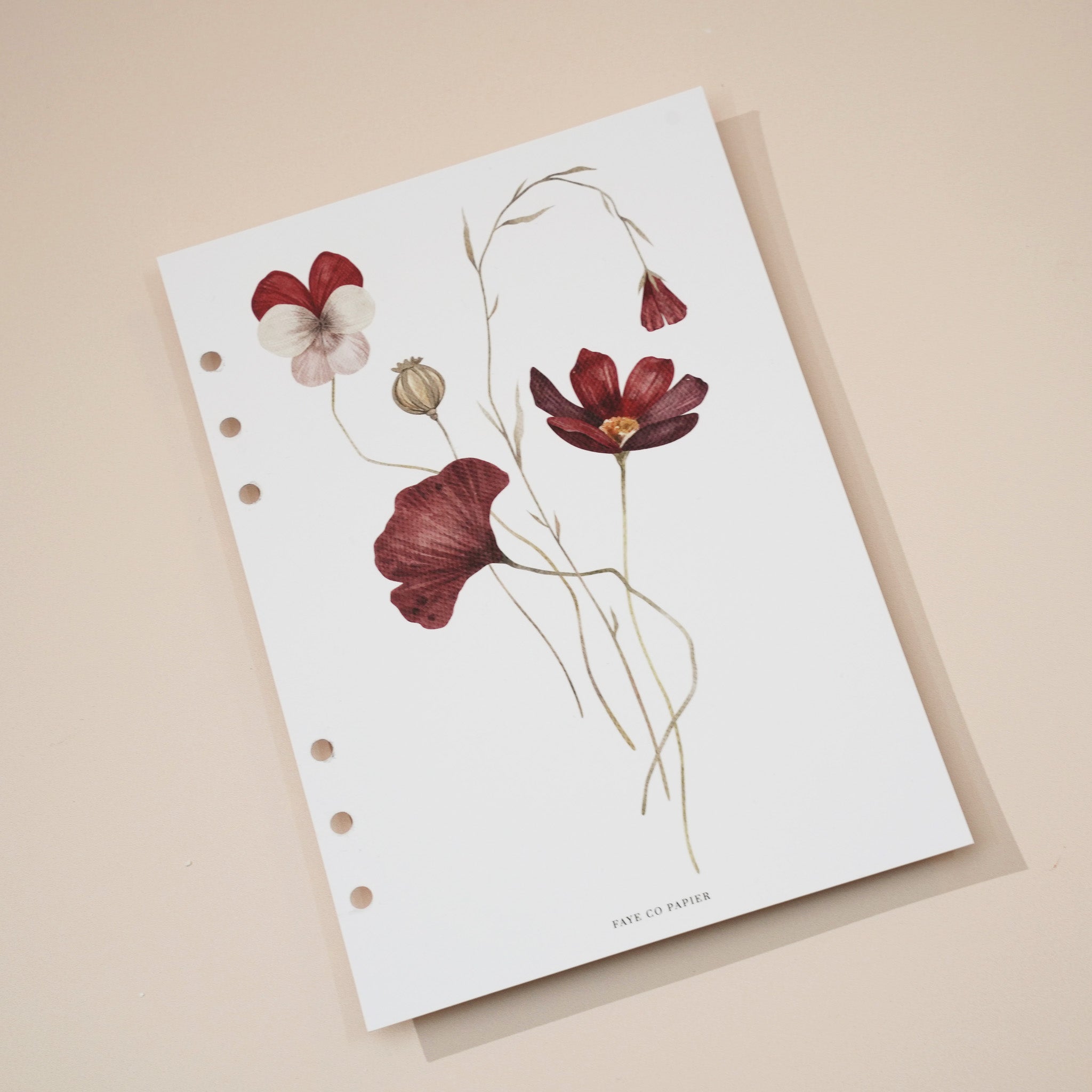 Florals Planner Dashboards / Dividers 
