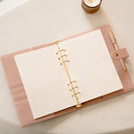 Lined Planner Refill Inserts | A5 Ring Binder Lined Ruled Inserts | Printed Lined Inserts | Filofax lined paper refills 