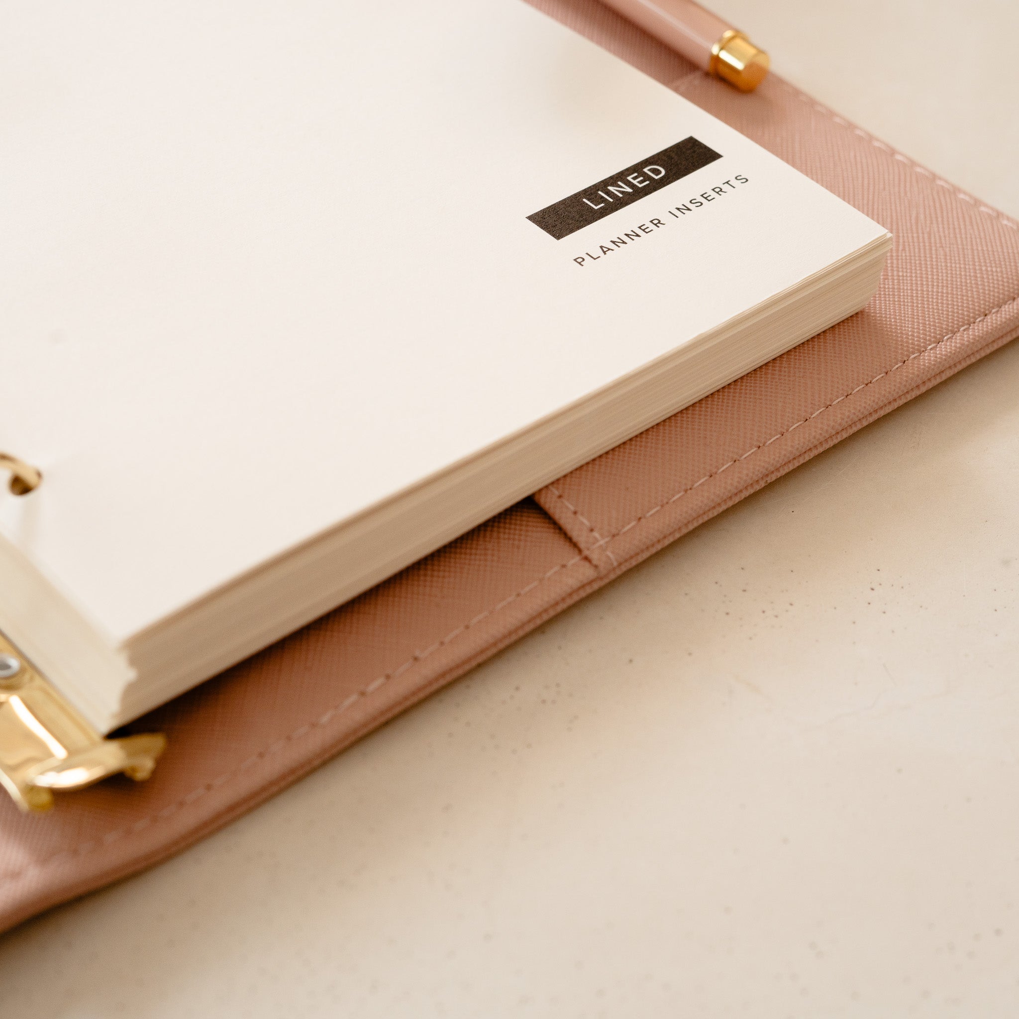 Lined Planner Refill Inserts | A5 Ring Binder Lined Ruled Inserts | Printed Lined Inserts | Filofax lined paper refills 