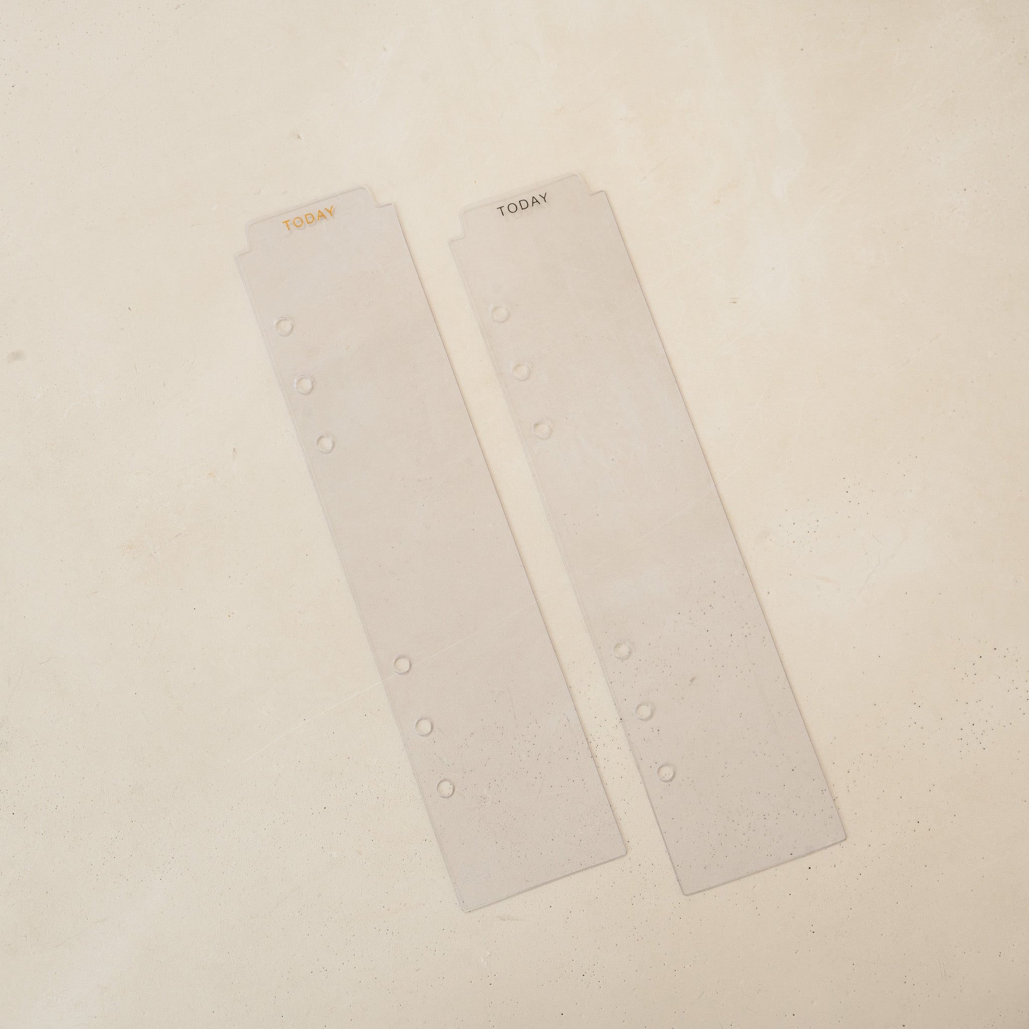 Transparent Agenda Bookmark A5