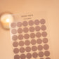 Minimal Transparent Sticky Circle Dots