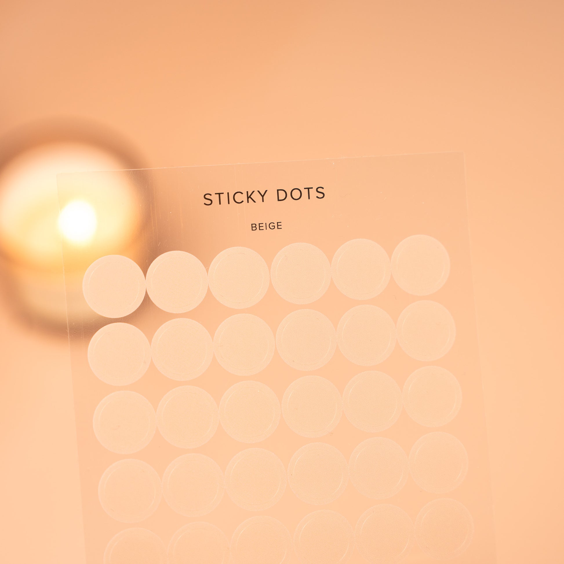 Transparent Sticky Dot Stickers Set | Neutral Earthy Colour Planner Circle Dots |PET Functional Tasks Planner Stickers| Die-cut Dot Sticker| beige dot sticker | brown dot sticker | green dot sticker | berry dot sticker 