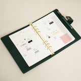 2027 vertical weekly planner insert A5 refills