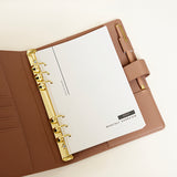 2027 Dated Monthly Calendar Overview Planner Inserts A5 refills