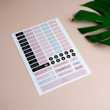 Word Journaling Stickers