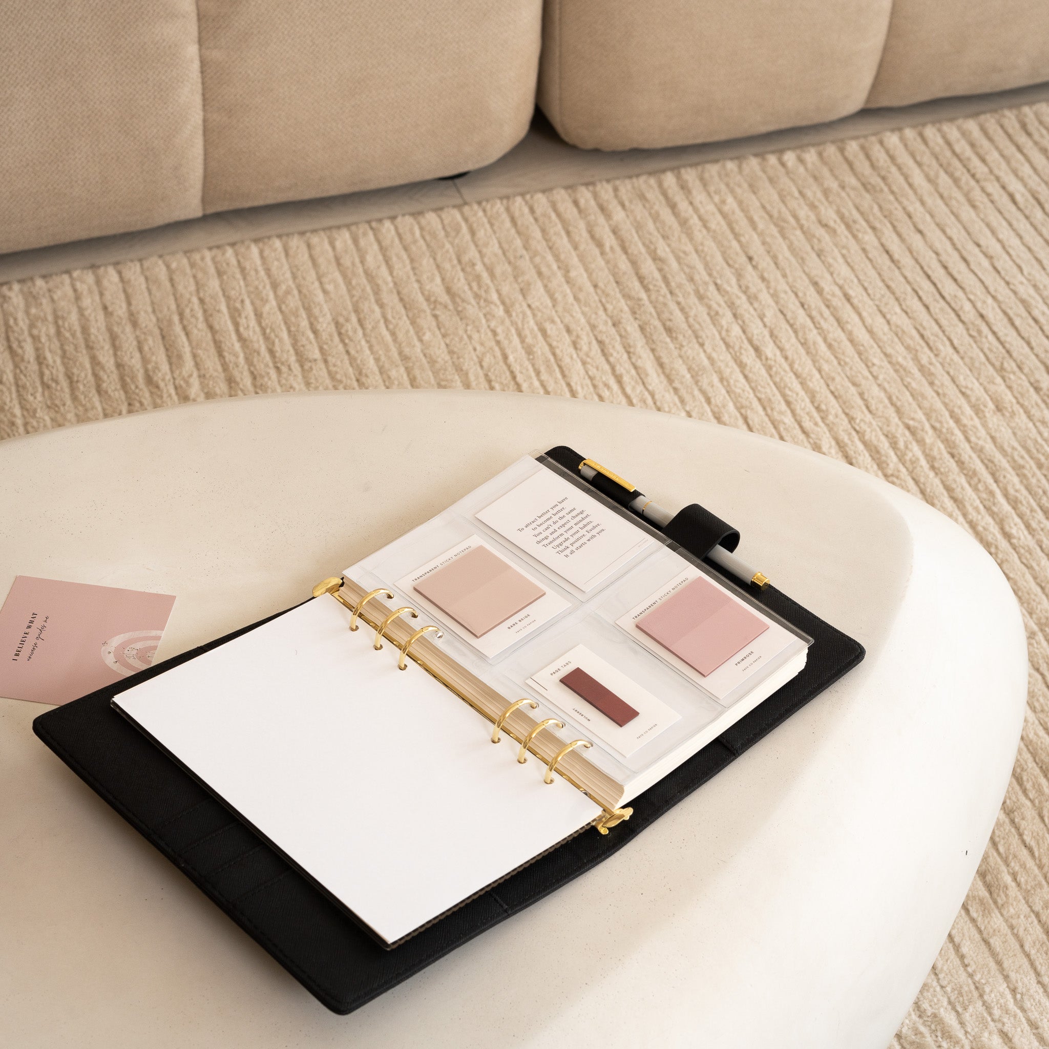 Transparent Planner Pocket Holder A5 - 4 slots | 2 slots 
