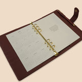 2026 Dated Monthly Calendar Overview Planner Inserts A5 Filofax insert 