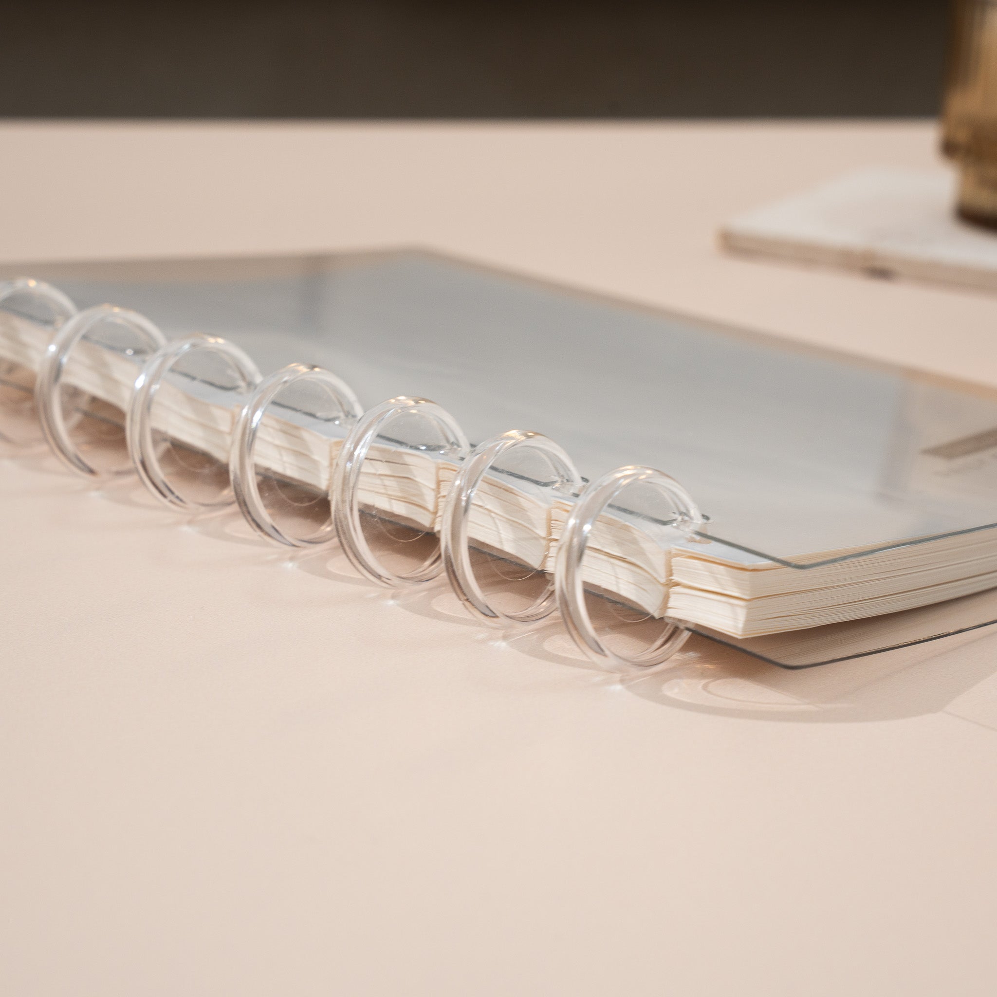 Transparent Ruler Discbound Transparent Clear Discbound Planner Discs