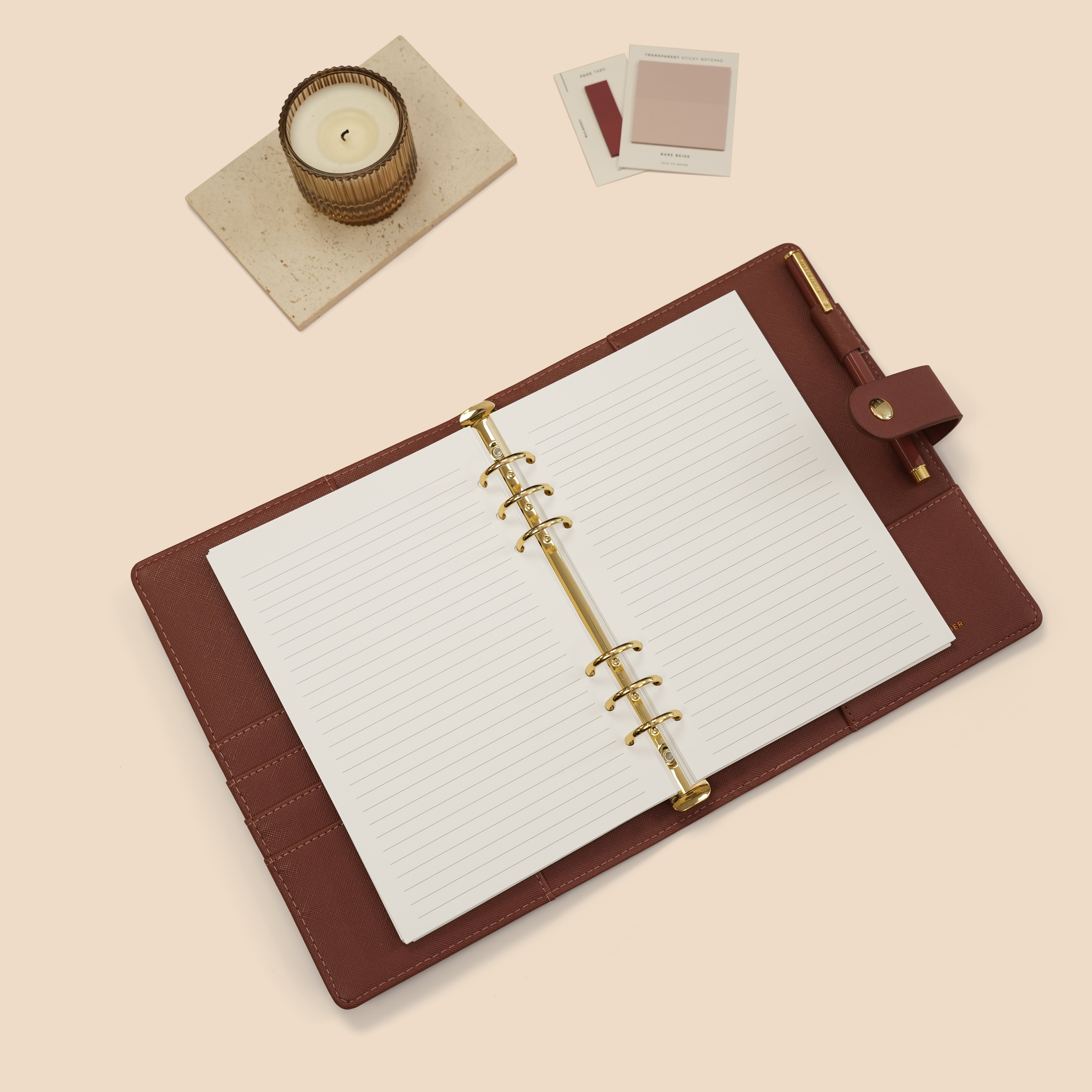 Lined Planner Refill Inserts | A5 Ring Binder Lined Ruled Inserts | Printed Lined Inserts | Filofax lined paper refills 
