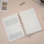 Daily Productivity Planner Insert | Discbound Bundle Set A5 | MODULAR PLANNER SYSTEM
