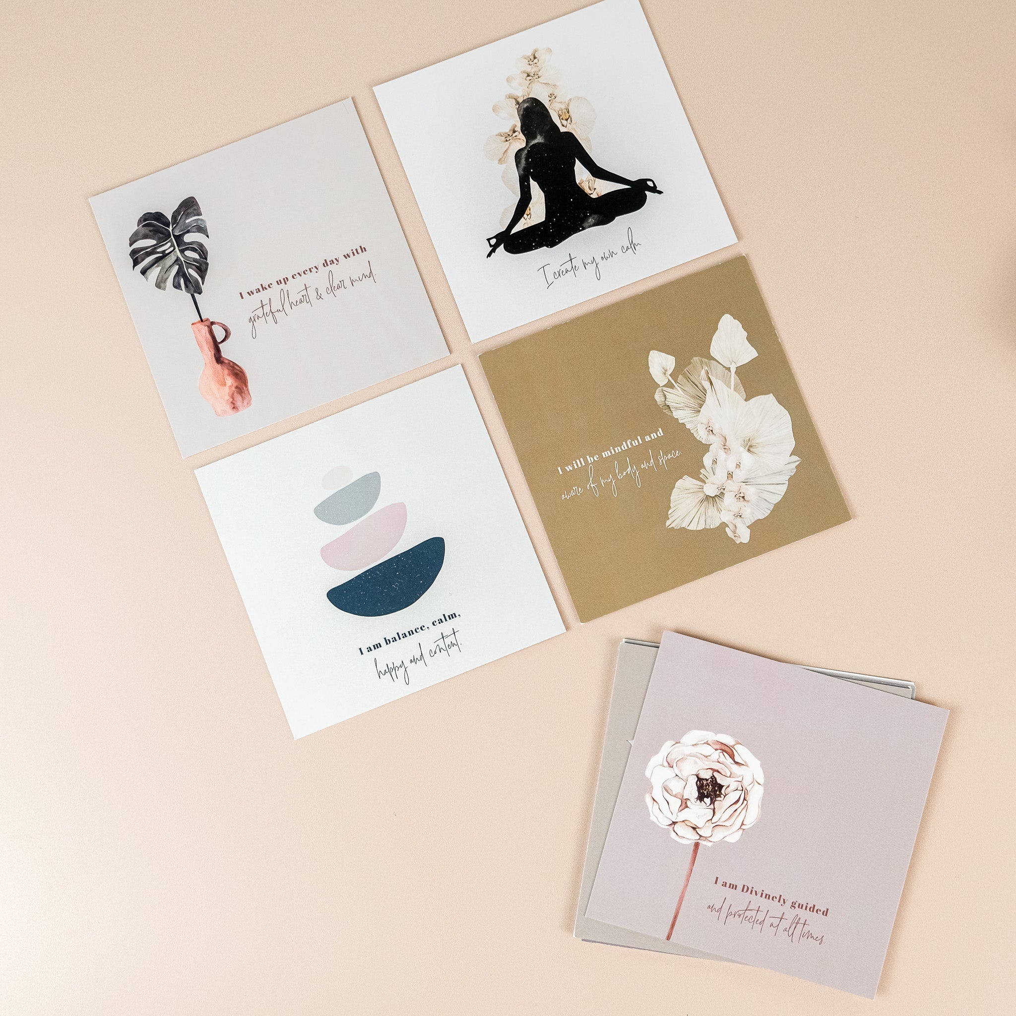 Gratitude Affirmation Cards