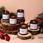 Scented Soy Candles for Calm and Relaxation and mindfulness