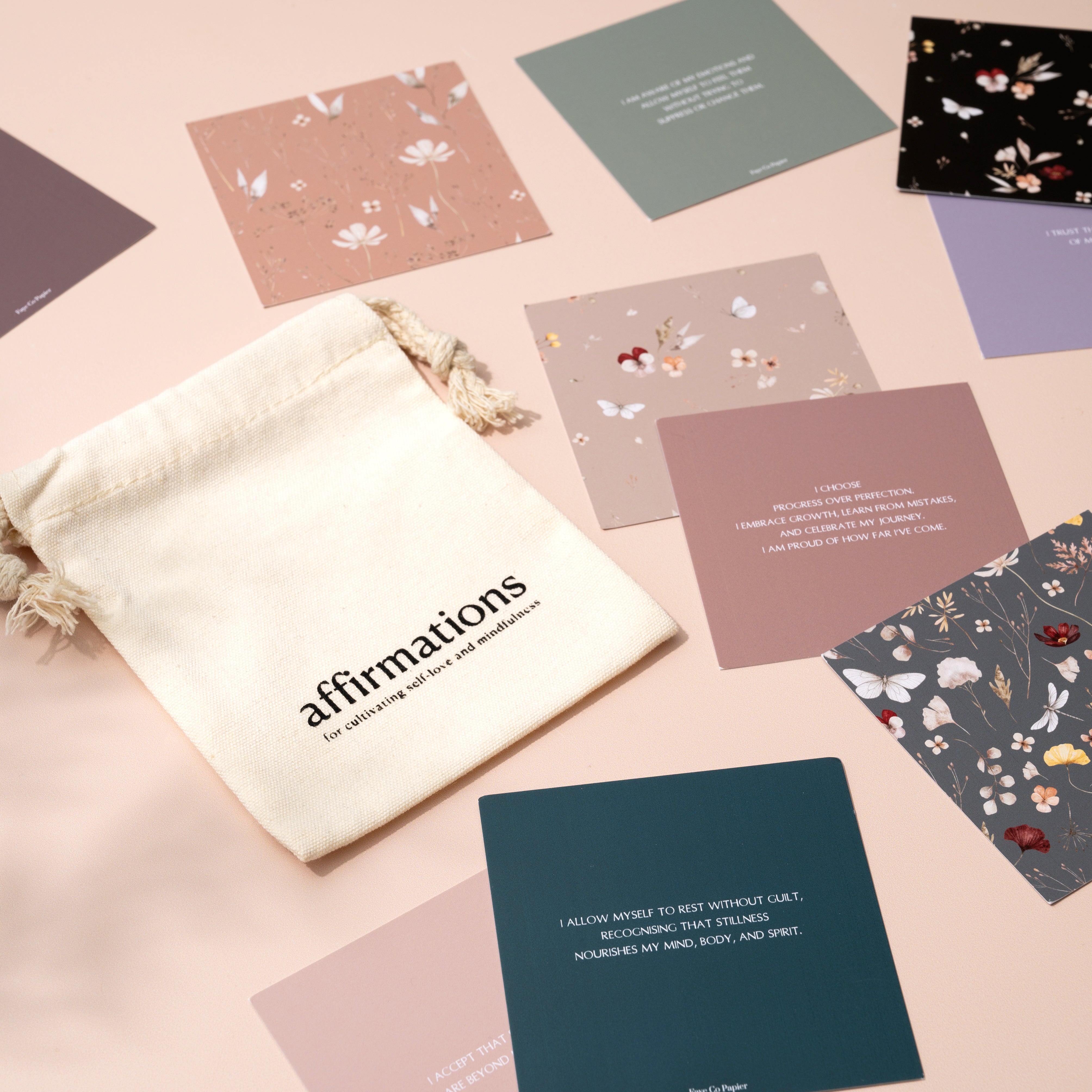 Mindful Affirmation cards gift 