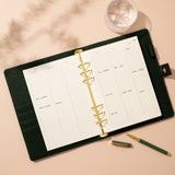 2027 Vertical Weekly Planner Insert A5 refills