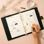2027 Vertical Weekly Planner Insert A5 refills