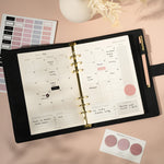A5 Daily Planner Inserts - Minimal & Undated Design