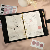 Daily Planner Ring Binder Organiser Planner Starter Bundle Set (A5)