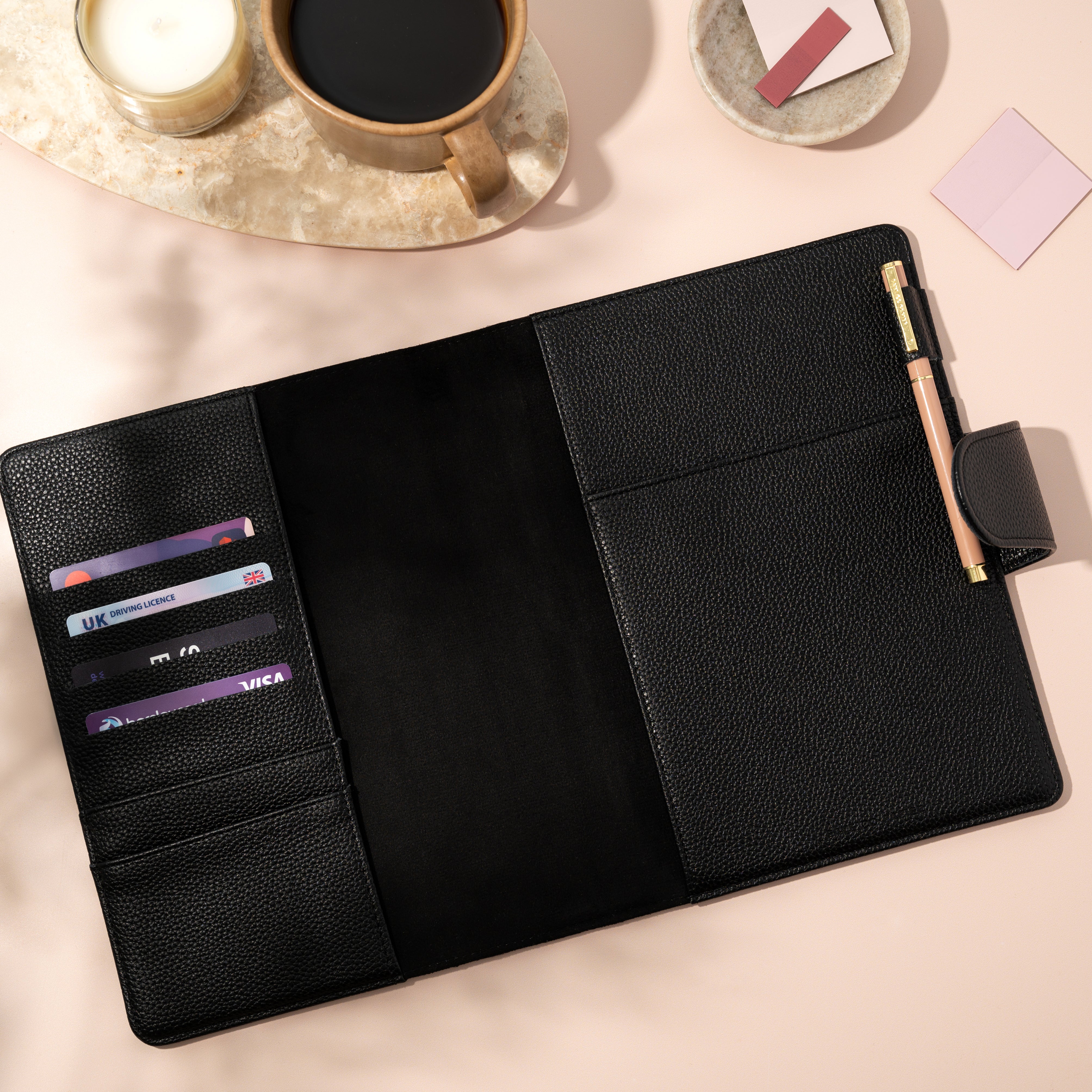 Portfolio Organiser A5 Refillable Notebook Cover | disc bound planner cover Portfolio Organiser A5 Refillable Notebook Cover | disc bound planner cover ORGANISER / PORTFOLIO - Cover for Planners/Notebooks, organiser compendium, stationery gift/personalised gift