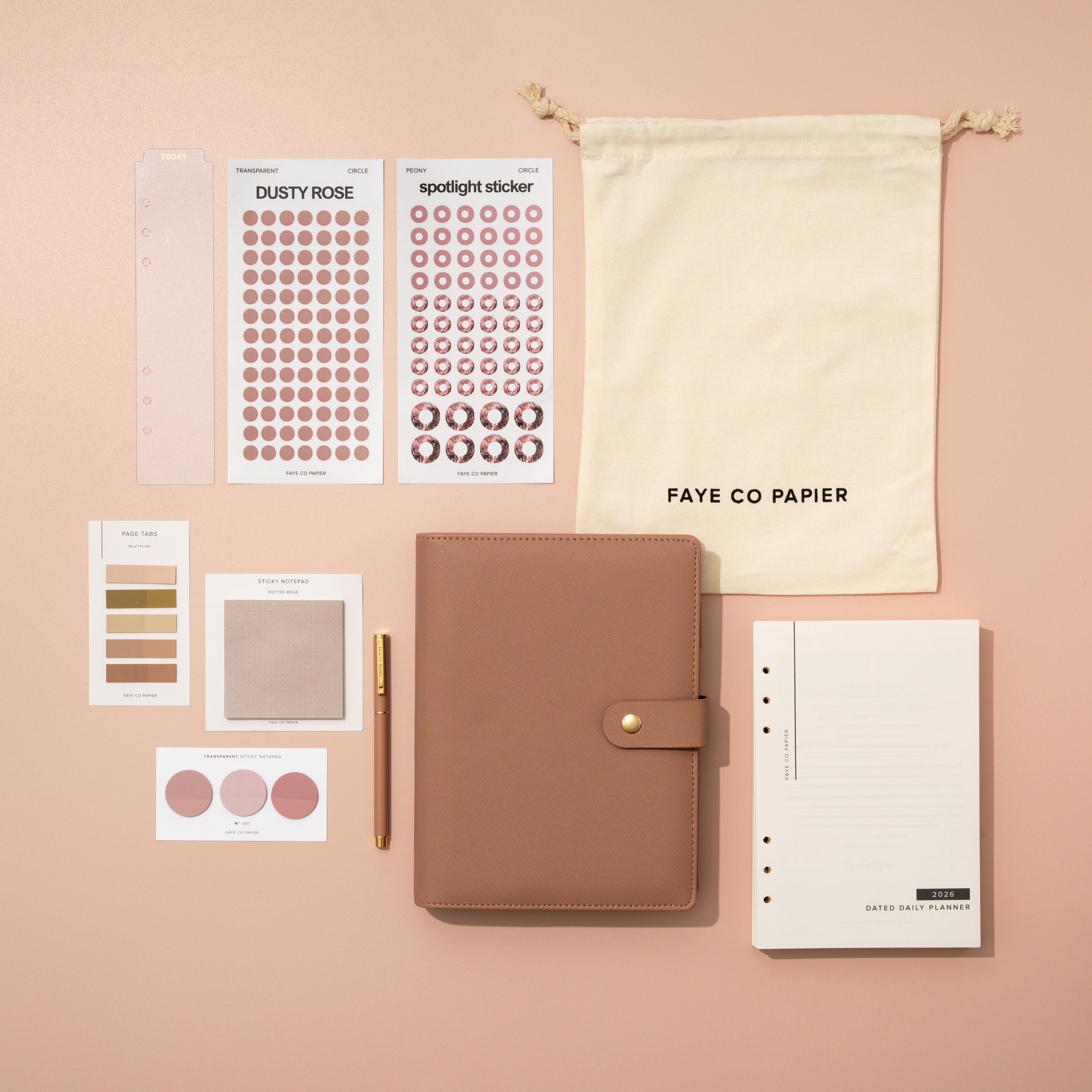 2026 Ring Binder Organiser Planner Bundle Set (A5) - Limited