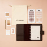 Disc Bound Planner with Classic Folio Starter Bundle Set (A5)