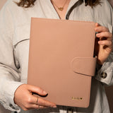 folio organiser A5 in dusty rose