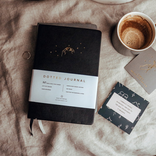Coffee & Stars Celestial Bullet Planner / Dotted Journal
