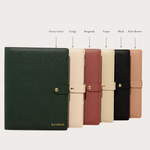 A4 Portfolio Ring Binder Organiser - Stylish & FunctionalA4 Portfolio Ring Binder Organiser - Stylish & Functional in black, brown , beige , taupe , forest green burgundy, Griege