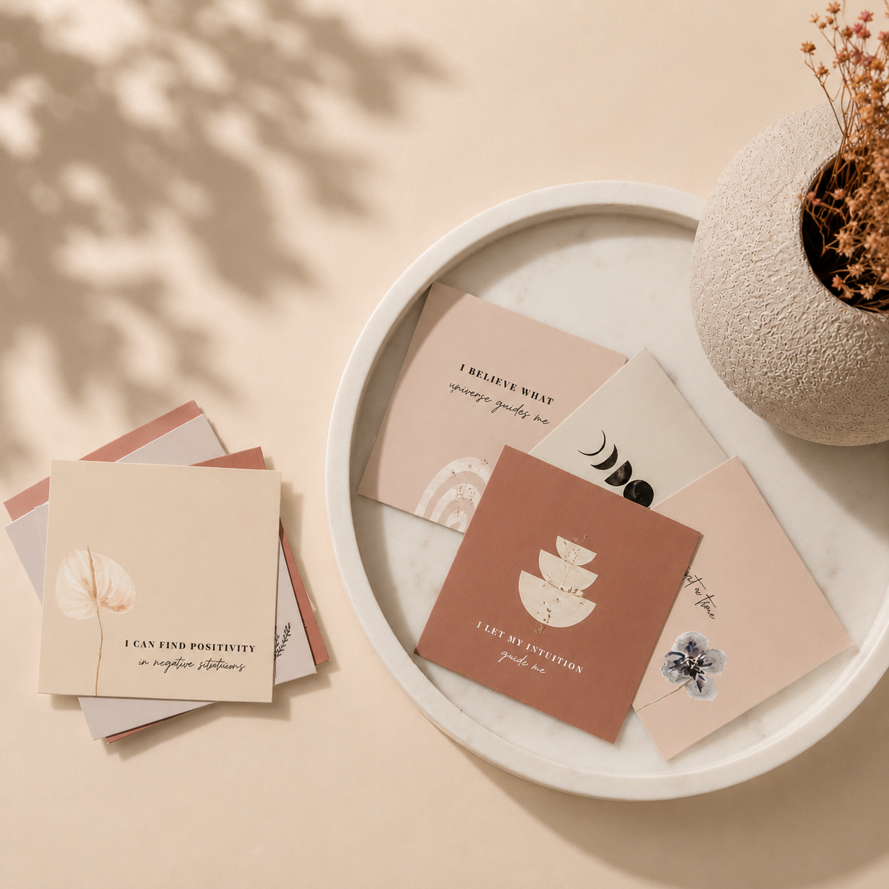 Mindfulness Affirmation Cards Set