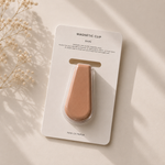 Neutral Colours Magnetic Clip | neutral Beige Jumbo Clip | Pen loop for Journal | Large magnetic Clip | Aesthetic Paper Clip | Planner Accessories | oli clips | Functional Planning Accessories